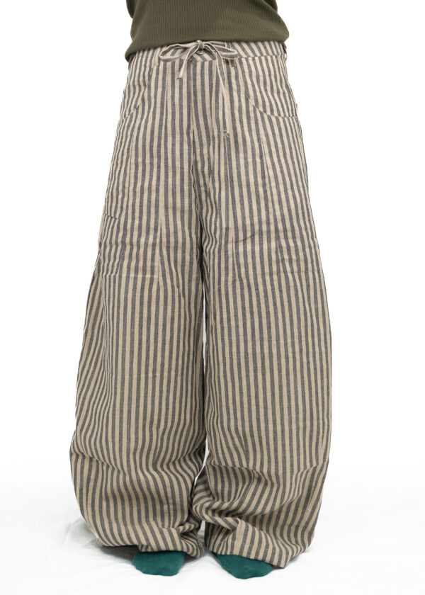 thirty million wide leg striped pants