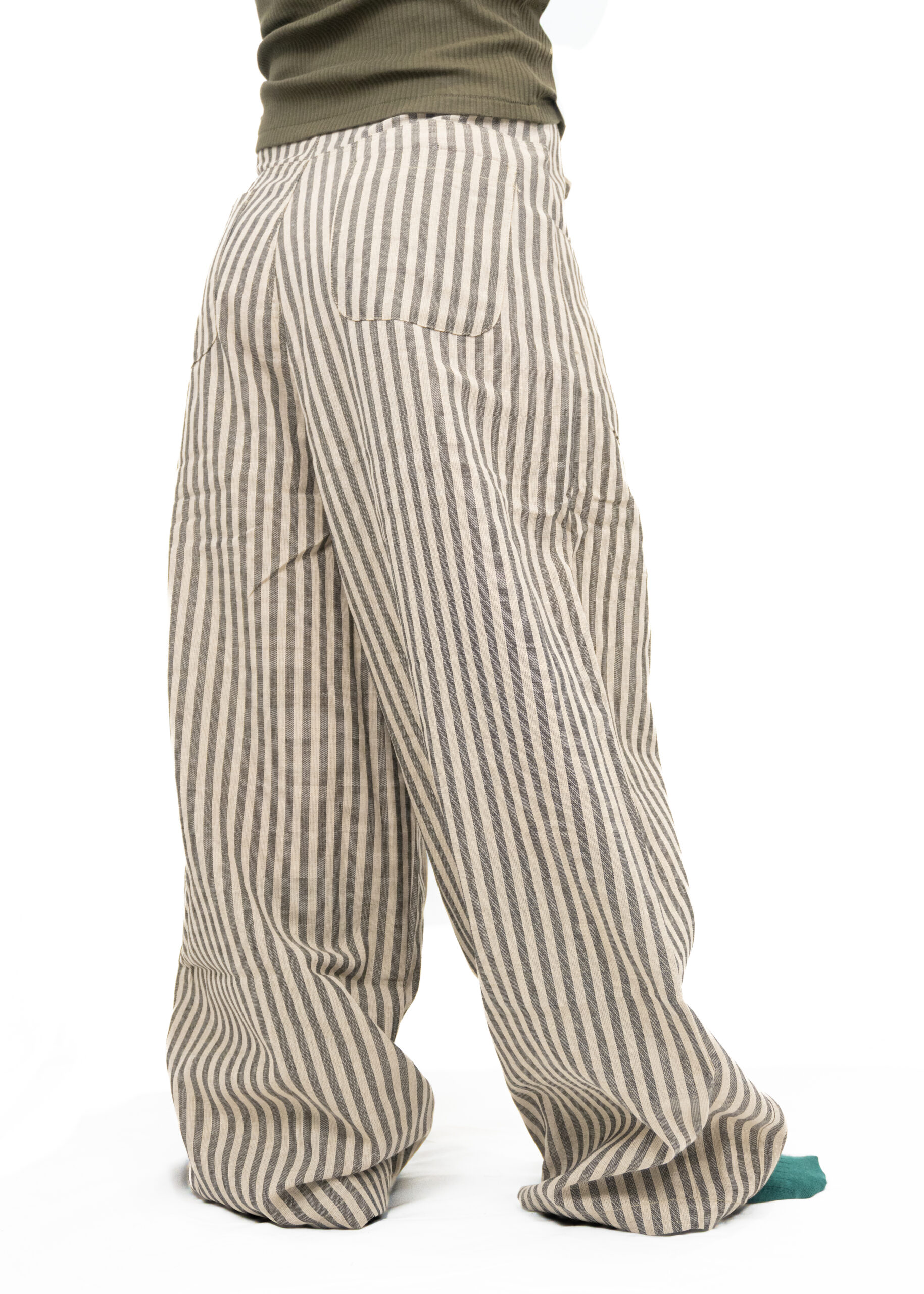 thirty million wide leg striped pants thirty million wide leg striped pants
