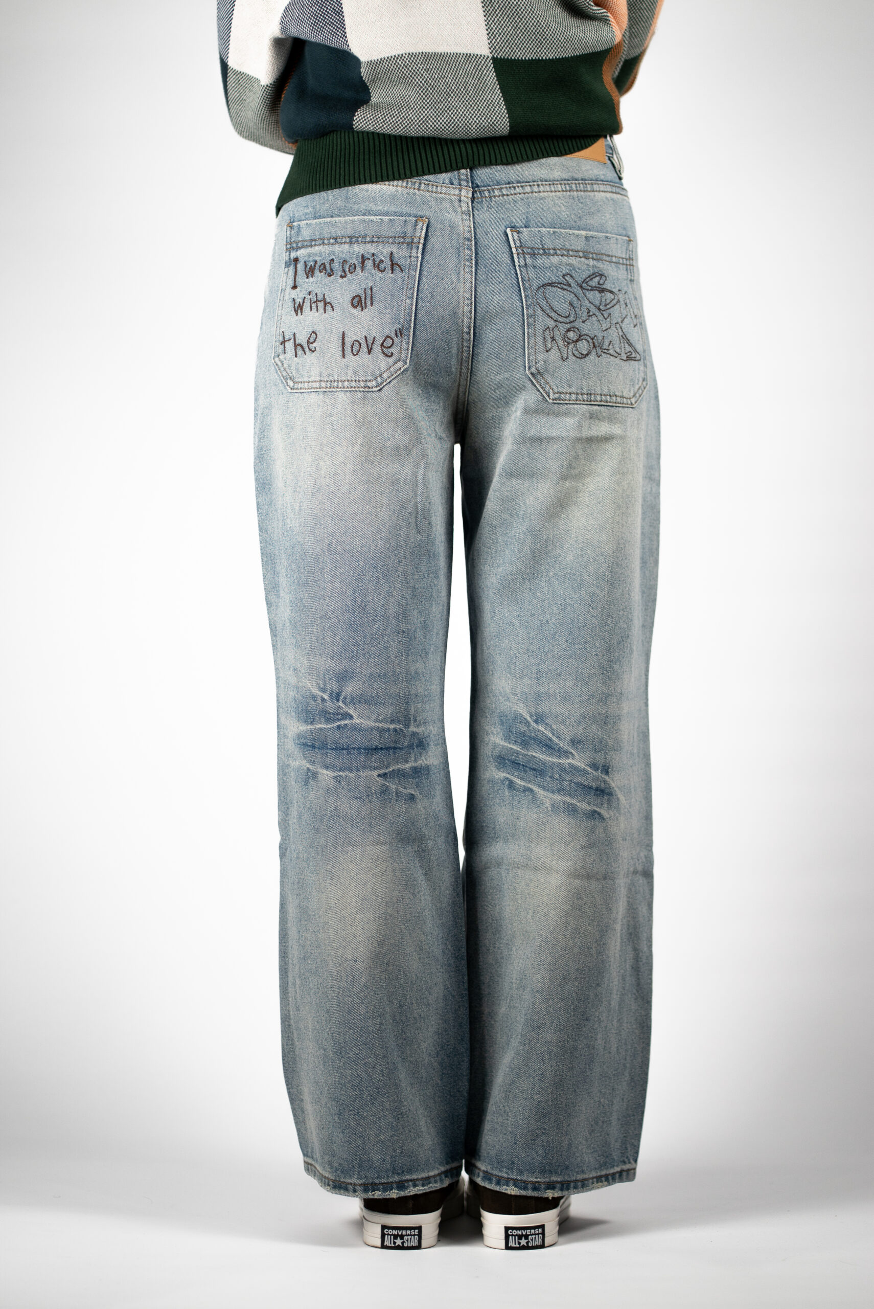 thirty million archive blue jeans | unisex thirty million archive blue jeans | unisex