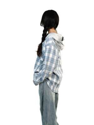 skyline hooded flannel